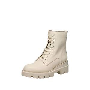 NEW SAM EDELMAN women's garret combat platform boot in modern ivory